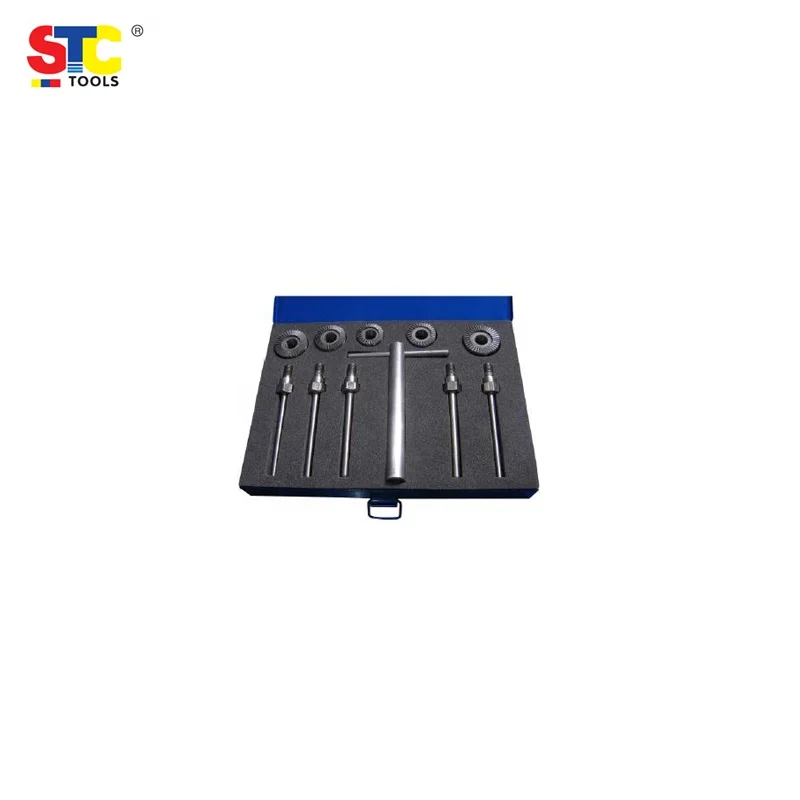 Motorcycle Repair Cutter Valve Tool Set Cars & Bikes Modified Reaming Tools 13pc HSS Valve Seat Reamer