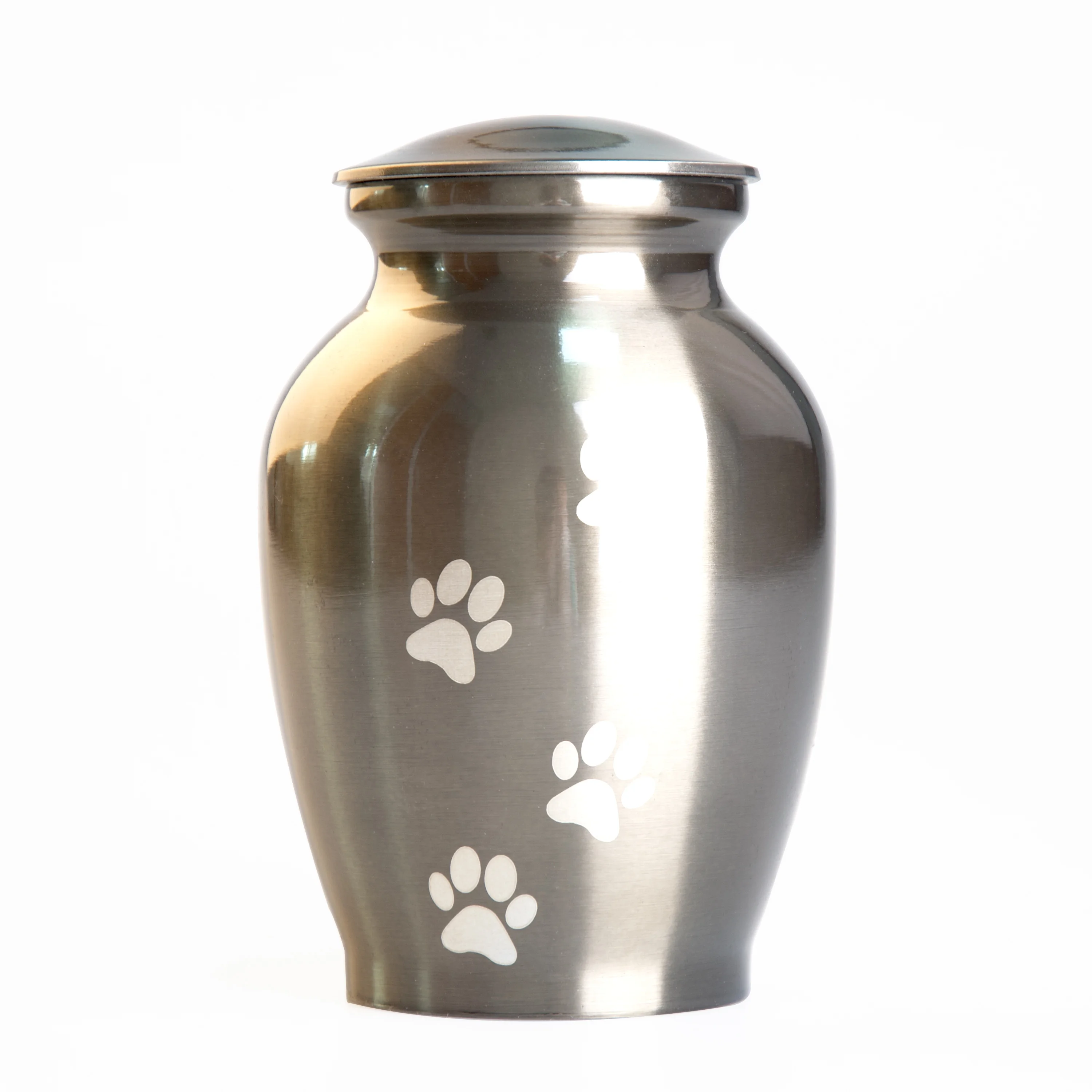 Economy Paw Print Pet Dog Urn Boxes Cremation Urn for Ashes