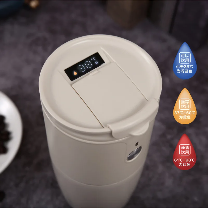 Portable Rechargeable Car DC12V Coffee Grinder Machine Mini Espresso Coffee Cup for Capsule Coffee Powder