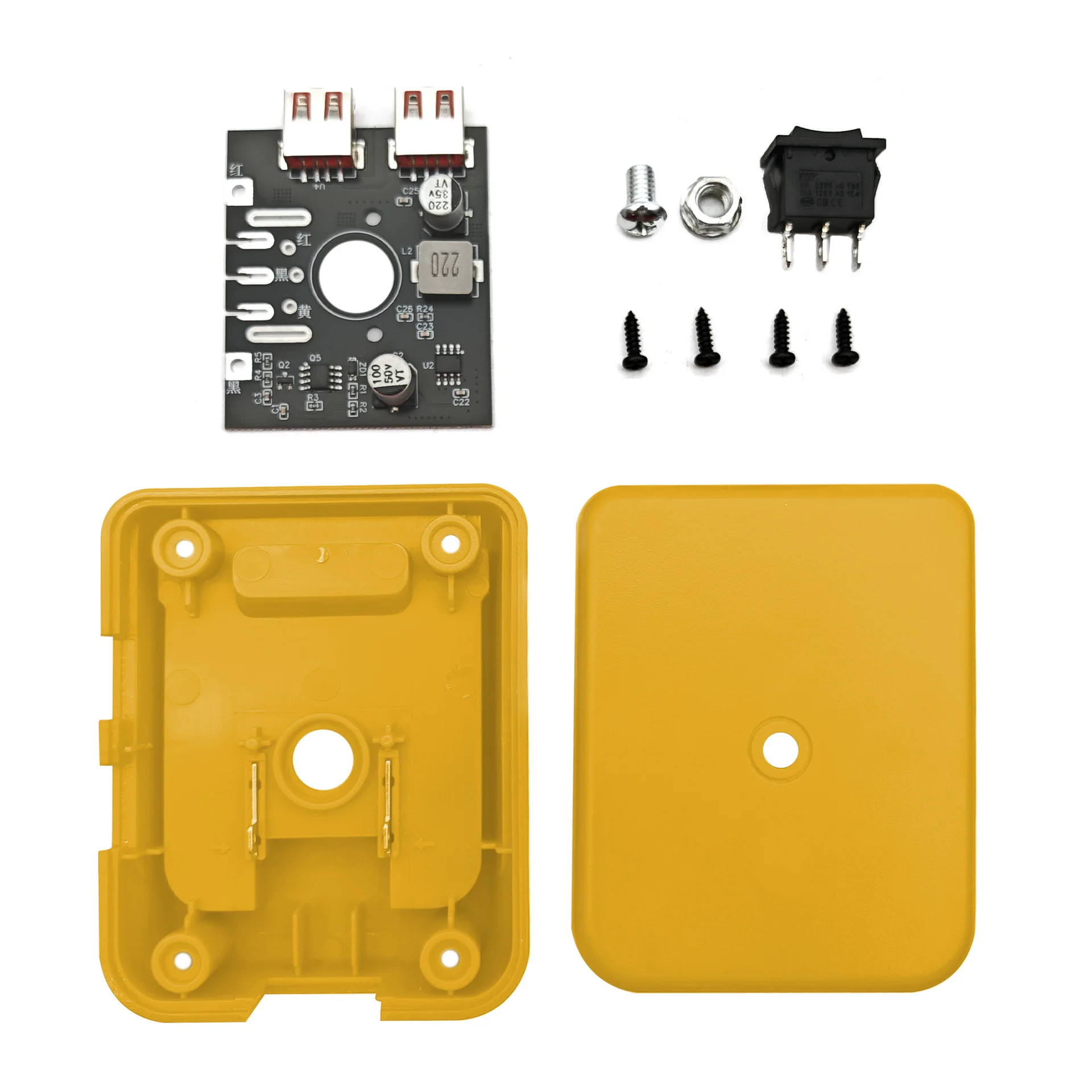 Suitable for Dewei/Makita/Miwoqi/Bosch 18V20V60V lithium battery base dual USBtype-c