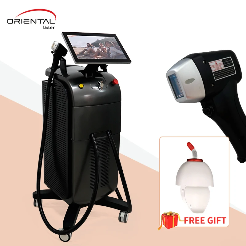 Triple wave ice Diode Laser 808nm diode laser hair removal machine Diode Laser 755 808 1064 hair removal