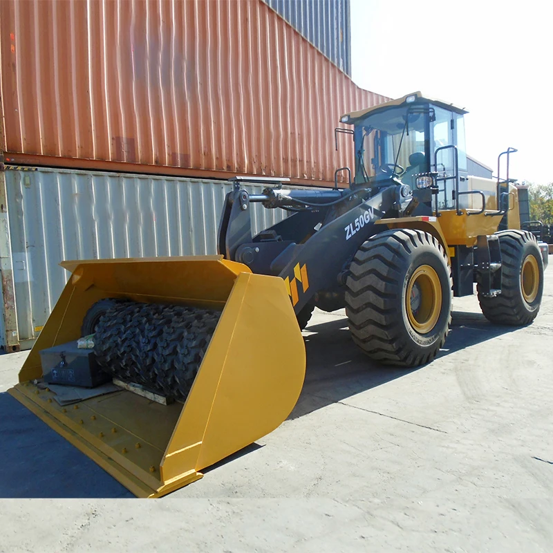 5T Wheel Loader ZL50GV Loader with Backhoe