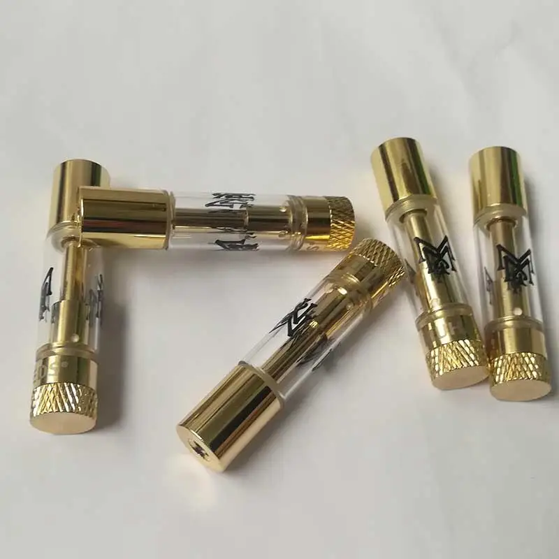 
MUHA MEDS Vape Cartridges Packaging 0.8ML Atomizers Tank Thick Oil Vapes Cartridge 510 Thread Empty Atomizer 