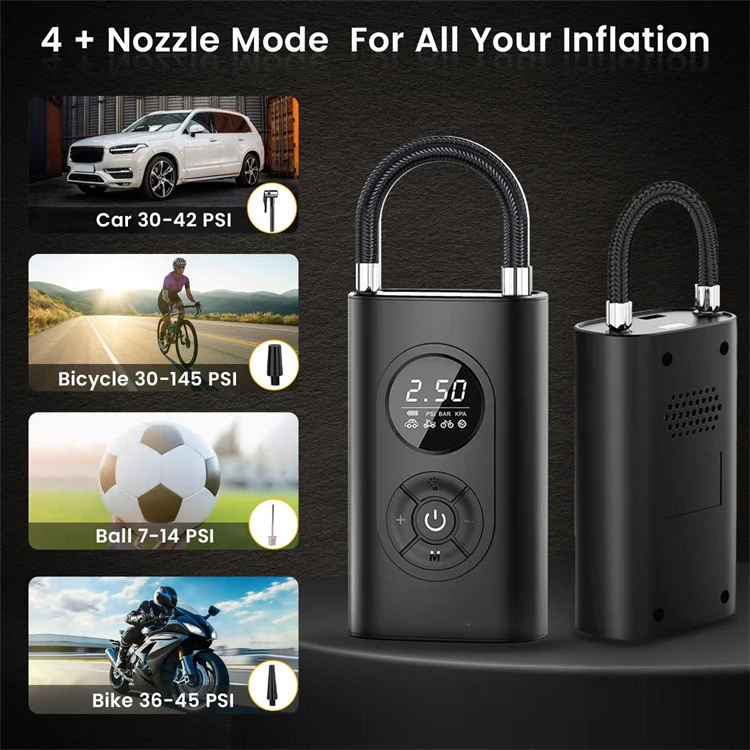 Hot Selling Cheap  mini car air compressor digital car air compressor cyclone car air compressor