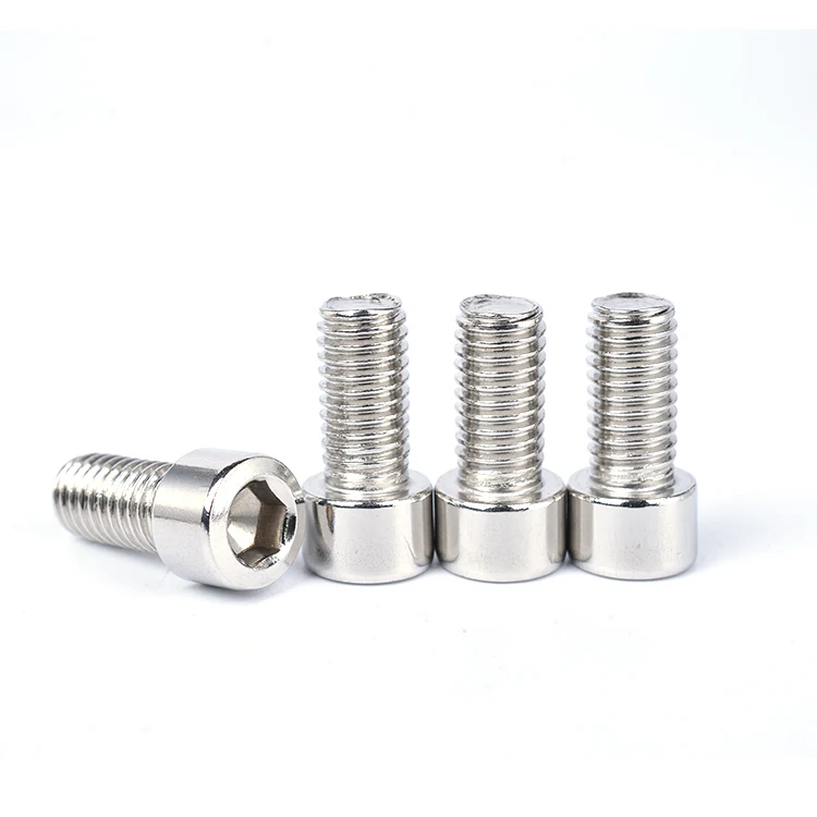 Stainless Steel ANSI AISI 304 316 201 Short Head Hexagon Socket Cap Head Machine Screw DIN7984