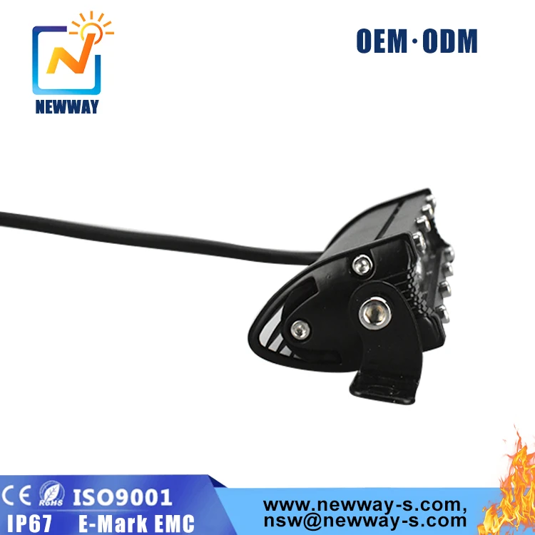 
New 6D Beam Single Row Super Slim 18W Led Light Bar 