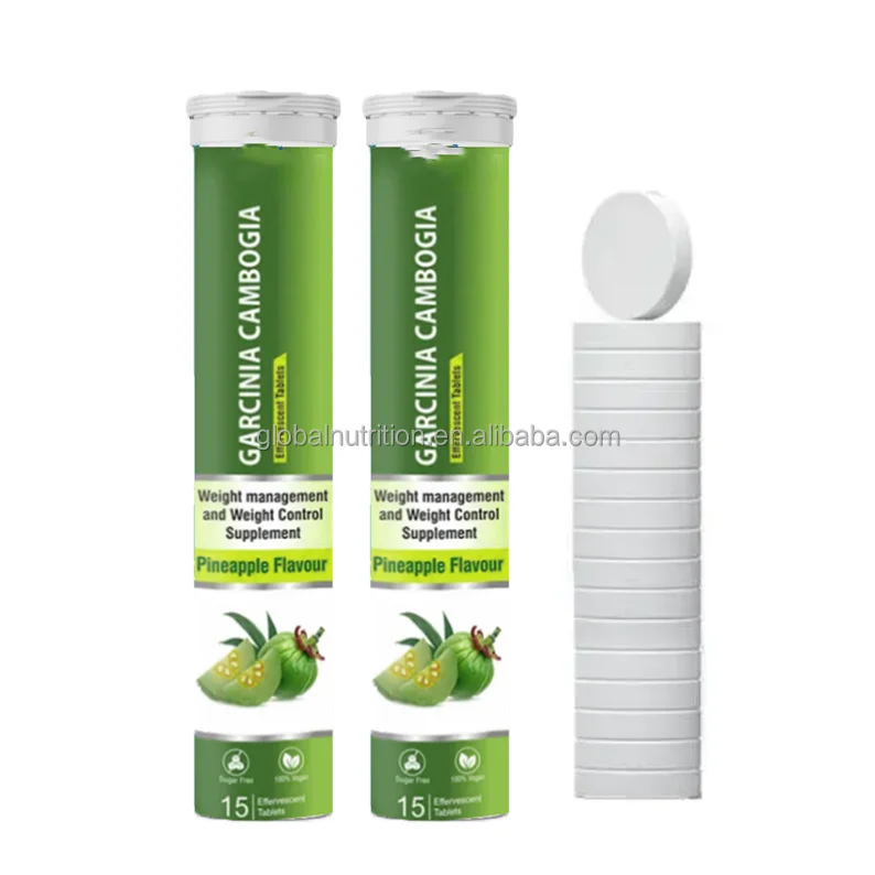OEM Diet Supplement Slimming Garcinia Cambogia Extract slim Tablets pills Garcinia Cambogia effervescent Tablet
