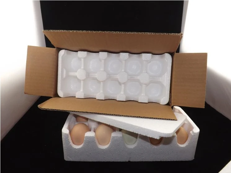 
Shenzhen manufacturer supplier promotion white paper egg carton packaging 