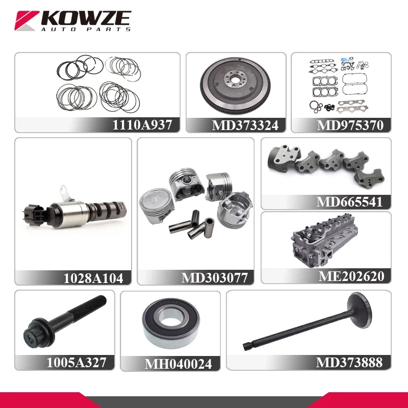 Kowze Auto Spare Parts Engine Assembly Car Front Rubber Engine Mount automotive parts for Mitsubishi L200 Ford Toyota