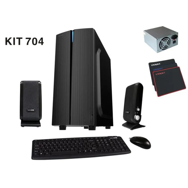 SATE (комплект 703) маленький заказ 5 в 1 комбинированный корпус Atx 4 комплект 2020 новая заводская цена компьютер пять низкий минимальный