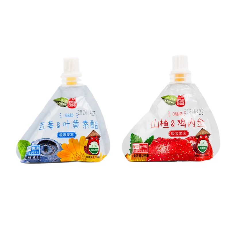 low calorie 0 fat Baby loves to drink Healthy fruit Juice Jelly drink  suck jelly juice
