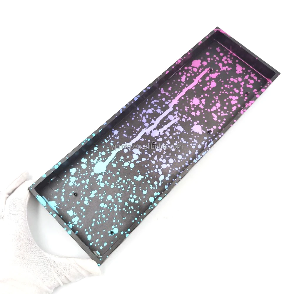 Изготовленные на заказ Алюминиевые Клавиатуры CNC от производителя OEM механическая клавиатура 100% 80% 60% алюминиевый чехол для клавиатуры