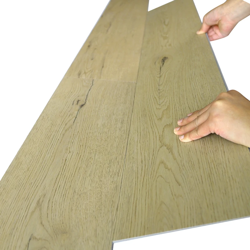 SPC 4 mm 0.3 mm Wear Layer Wood Vinyl Plank Flooring Cheap Floor Tiles Flooring Vinyl Wood