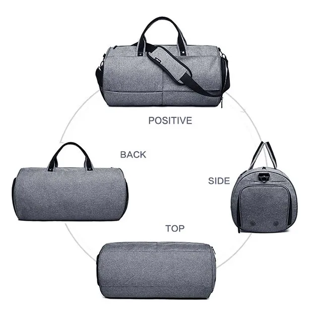 Custom Logo Gym Bags Sports for Men Duffel Bag Blank Travel Bags Wholesale Low MOQ 1 Piece