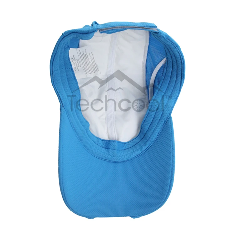 Techcool Summer Embroidery Logo Evaporative Sport Cooling Hat