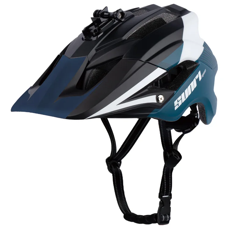 Adult Men Women Bike Helmet Mountain Cycling Street Racing Bicycle Helmets With Detachable Visor