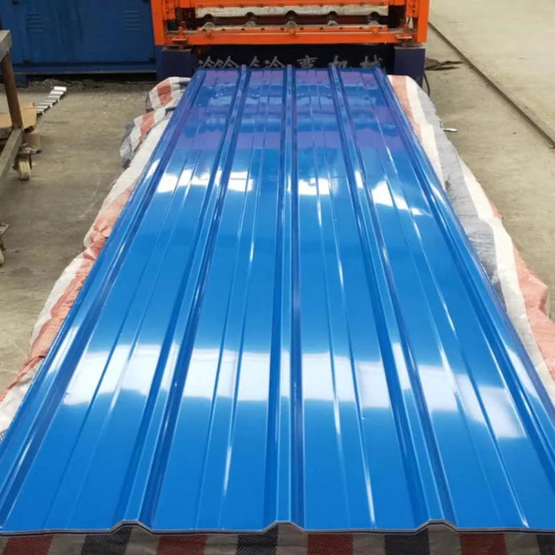 Sustainable Galvanized Colour Coated Corrugated Steel Roofing Sheet Metal Tin Roofing Prices Low Slope Roofing