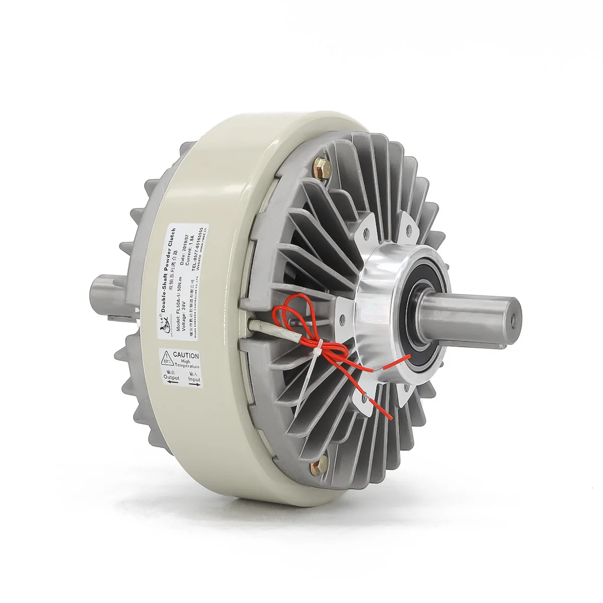 SHENGDA 24v electric clutch magnetic powder clutch Slitter Rewinder Machine for paper bag machine