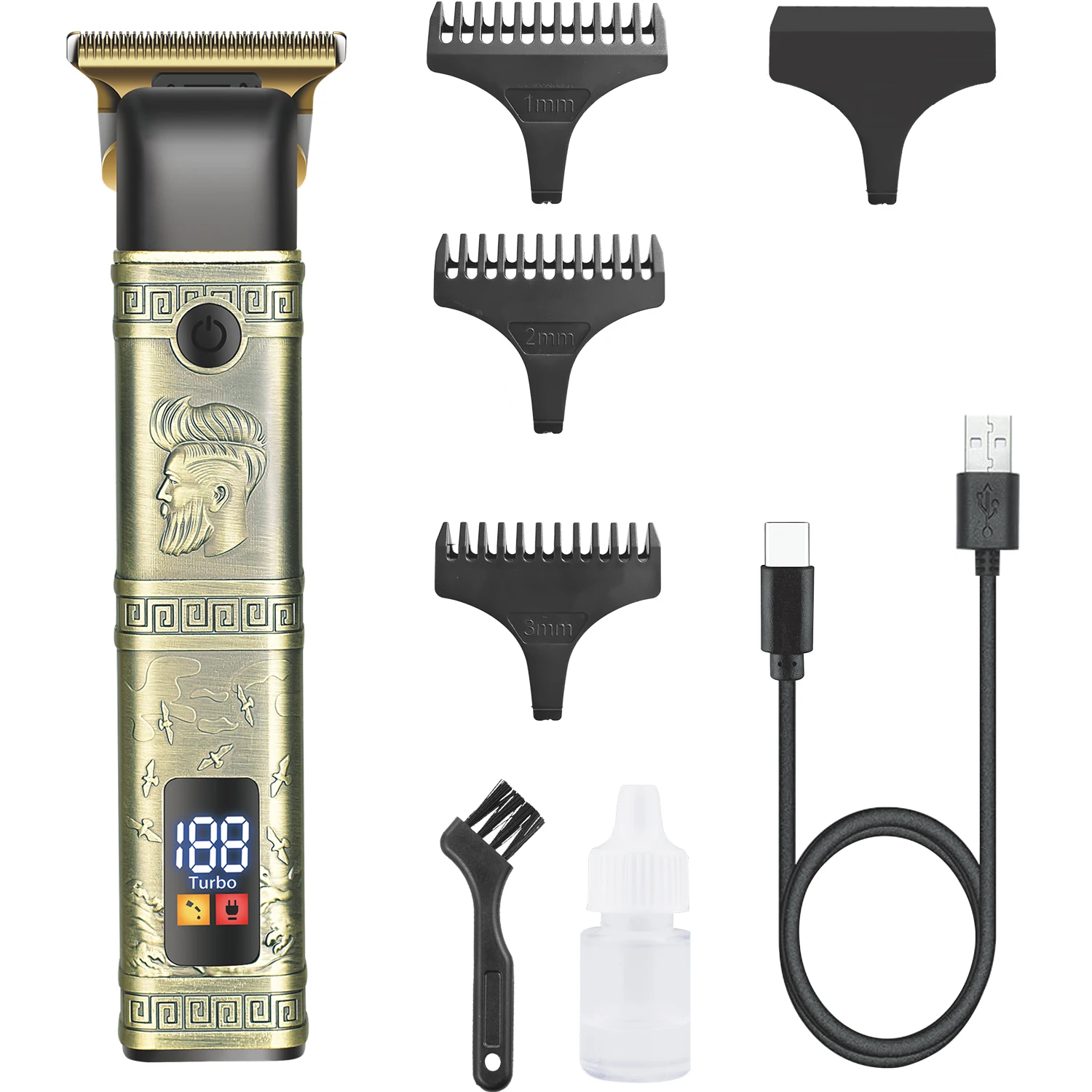 JAMAKY Hot Sale OEM Professional Electric Hair Trimmer Use Charging Hair Clippers Shaving Machine With Men Hair Clipper