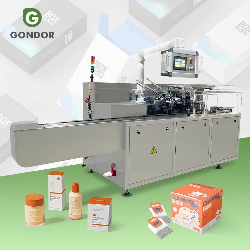 Automatical Chondroitin Oral Bottle Carton Coffee Blister Carton Packing Sleeveing and Cartoning Machine