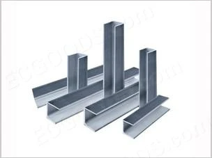 hot rolled galvanized steel u channel bar from wuxi