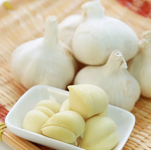 Wholesale  Chinese Suppliers Price New Crop Organic 2021 Box 10kg Packing White Fresh Garlic