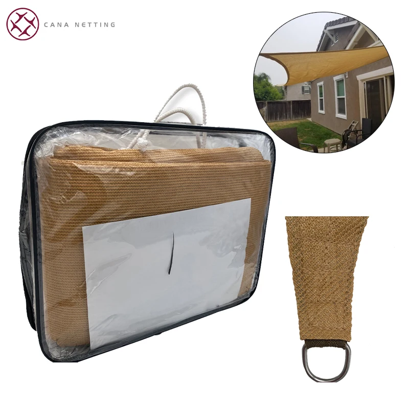 triangle uv swimming pool sun shade sails sun shade cloth  2 x 3 m rectangle awning 95% uv for balcony patio garden yard