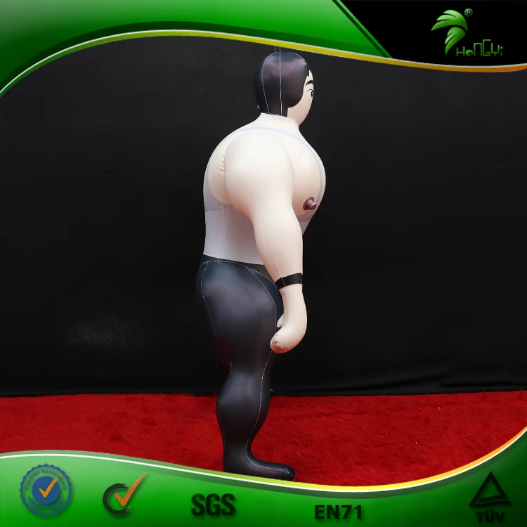 Inflatable Custom Muscle Man Human Figure Model Inflatable Balloon Toy Muscle Man hongyi