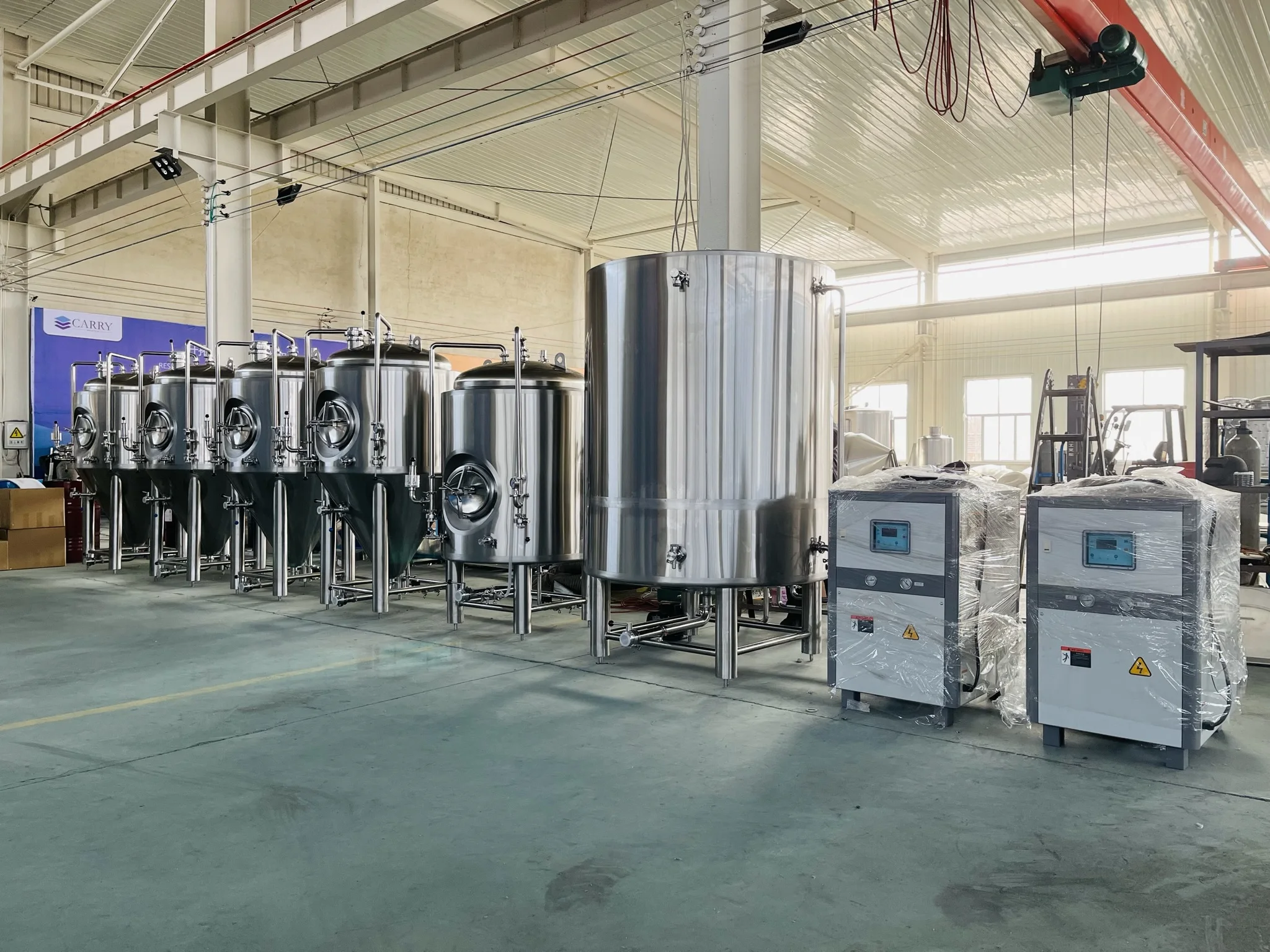 Glycol Water Tank Customized for Brewery Beer Cooling SS304 Tanks Beer Cooling Equipment By Brewery Vendor