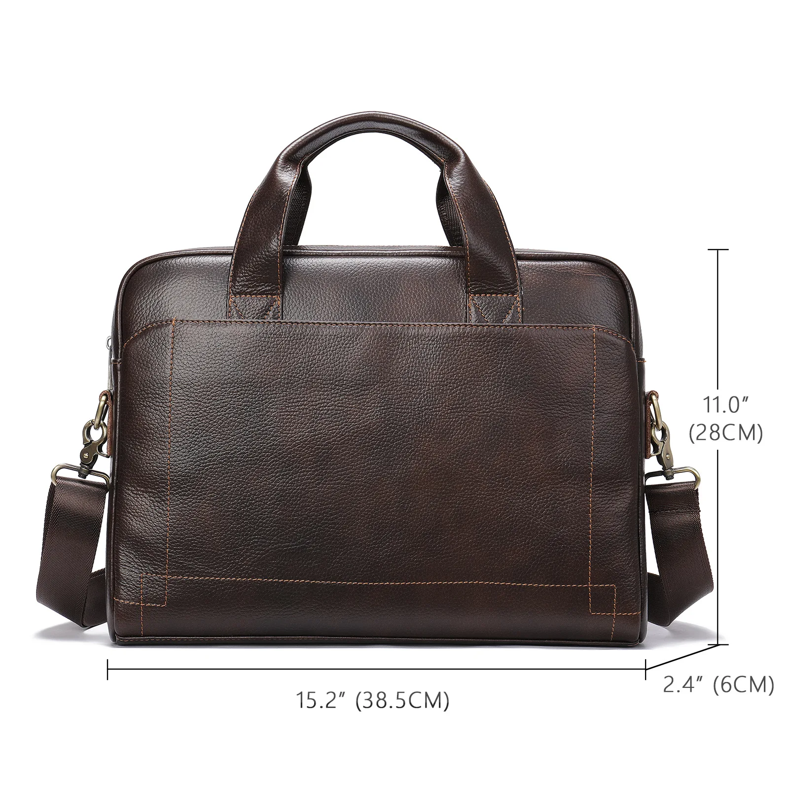 2023 High quality for men cross body Messenger Work Business laptop bag Computer Package tool bag cow leather handbags