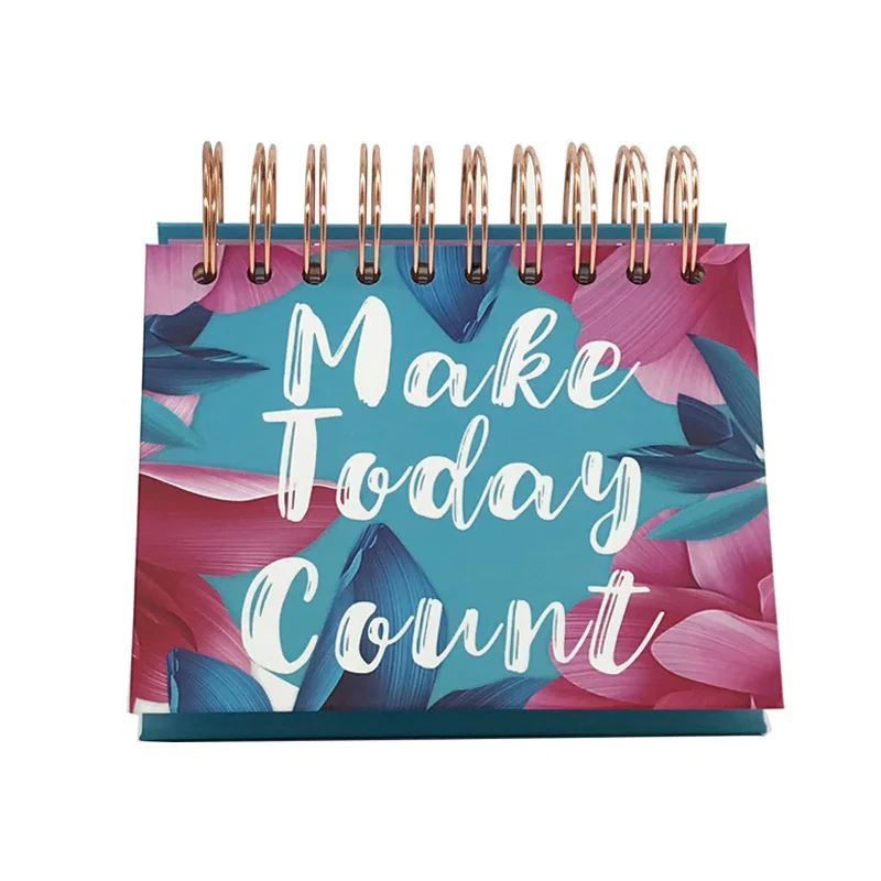 Индивидуальный календарь для офиса со спиральным переплетением на 365 дней