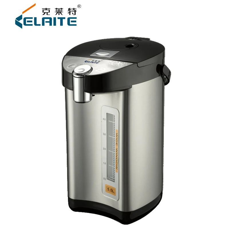 Электрический термос из нержавеющей стали объемом 3,2 литра, чайник для воды из нержавеющей стали, электроприбор zhongshan