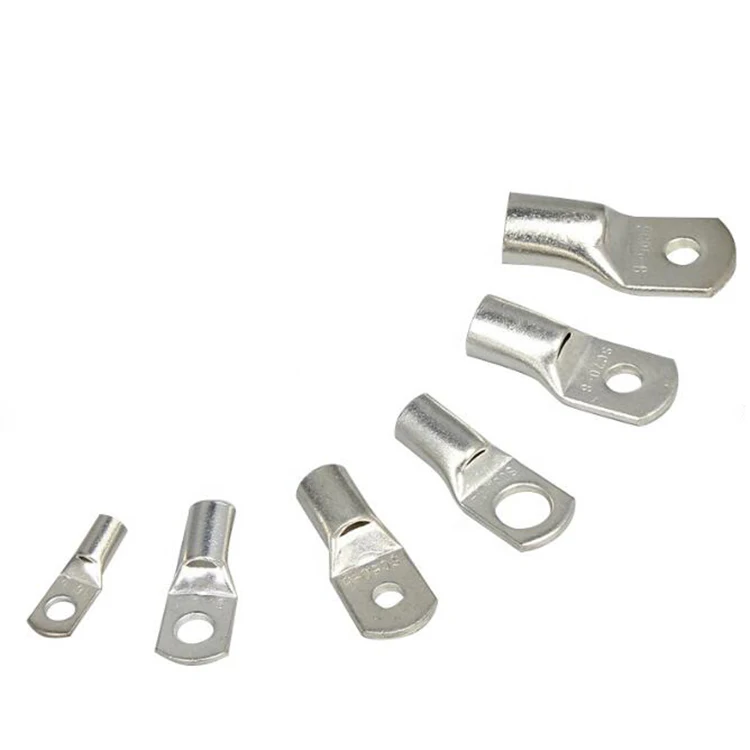 4-25mm Assortment Tinned Copper Lugs Ring Crimp Terminals Battery Wire Welding Cable Connectors Kit