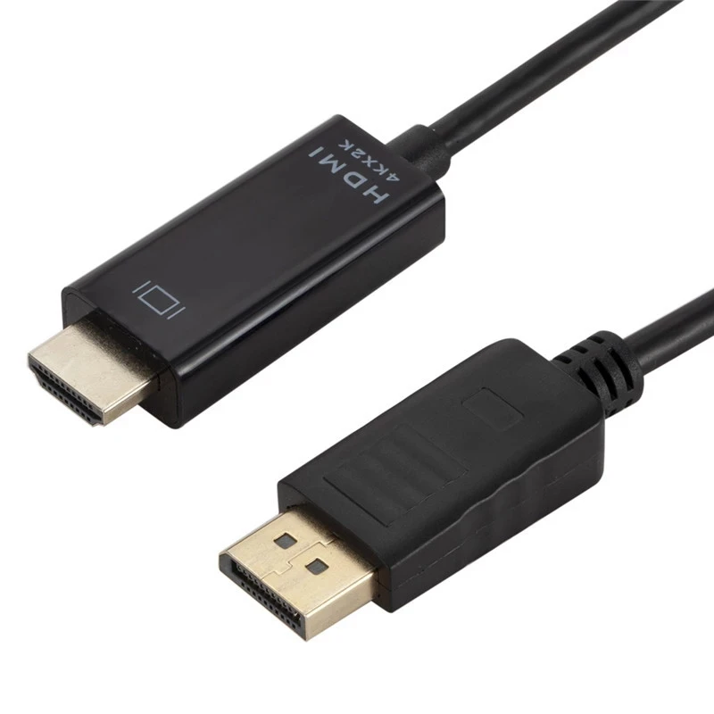 4K * 2K 1,8 M 3M DP Displayport Male to HDMI Male кабель адаптер конвертер для ПК ноутбука HD проектор