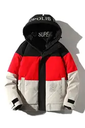 new model two color way basic men water proof jacket photographer jacket duck down jacket