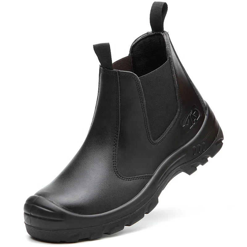 Wholesale High Quality Steel Toe Anti-smashing  Men Water-proof Work Safety Shoes Boots