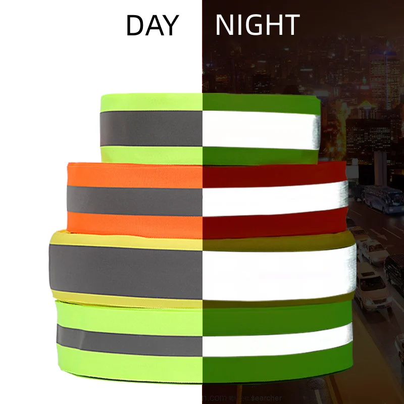 Super glow in the dark fabric color blue reflective element polyester 1680d fabric with reflective