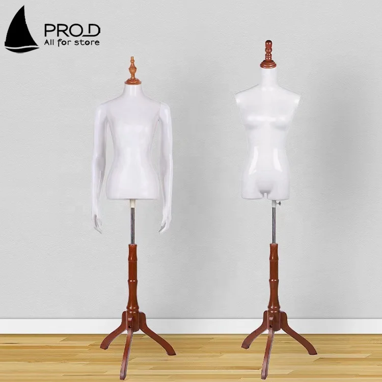 Window Display Korean Luxury Wedding Dress Mannequin New Style Female Half Body Mannequin