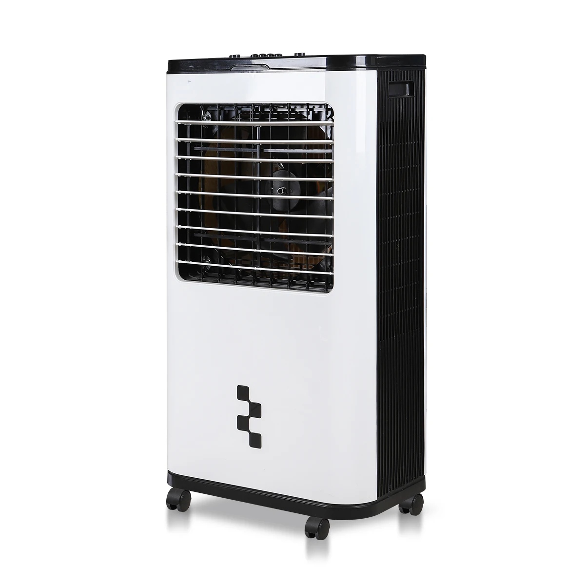 Портативный испарительный воздухоохладитель, большие контейнеры для льда, малошумный воздухоохладитель, вентилятор 150 Вт с резервуаром для воды 14 л и 2 электрическими комнатами AC CN;ZHE