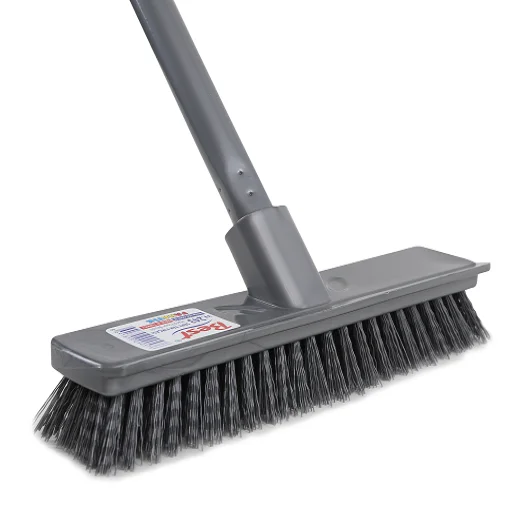 Hard Bristle Household Plastic Broom for Carpet or Floor Cleaning / Washing / Sweeping Easily