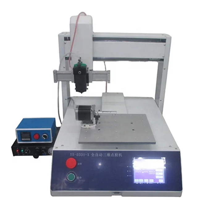 Cnc Pcb Board High Precision Robot Hot Melt Led Exopy Industrial Desktop Ab Glue Dispensing Machine