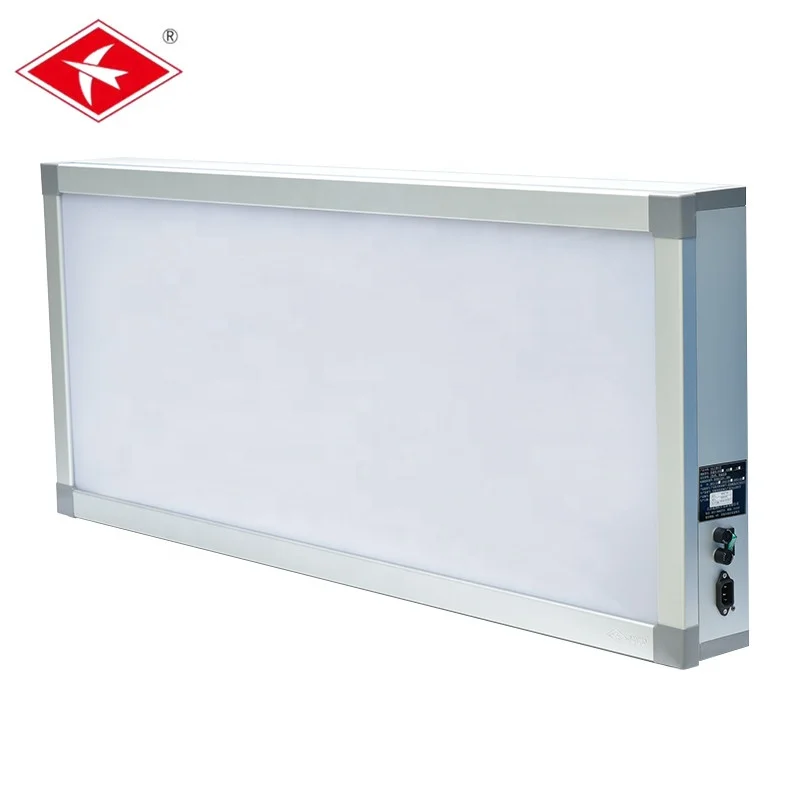 
10cm thickness X-ray Film Viewer LED Light Source 90W Double Panel Medical LED Box Film Illuminator Negatoscope 