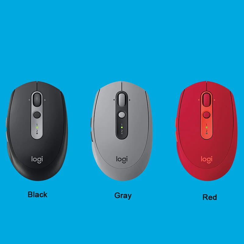 Logitech M590 Wireless  Mouse Photoelectric Mute Cross Computer Control Mouse Wireless 2.4GHz Receiver Dual Connection