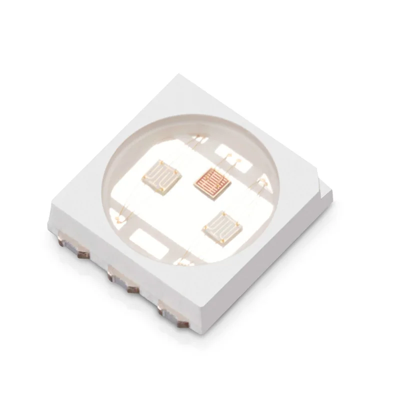 Полноцветные 3 чипа SMD RGB 5050