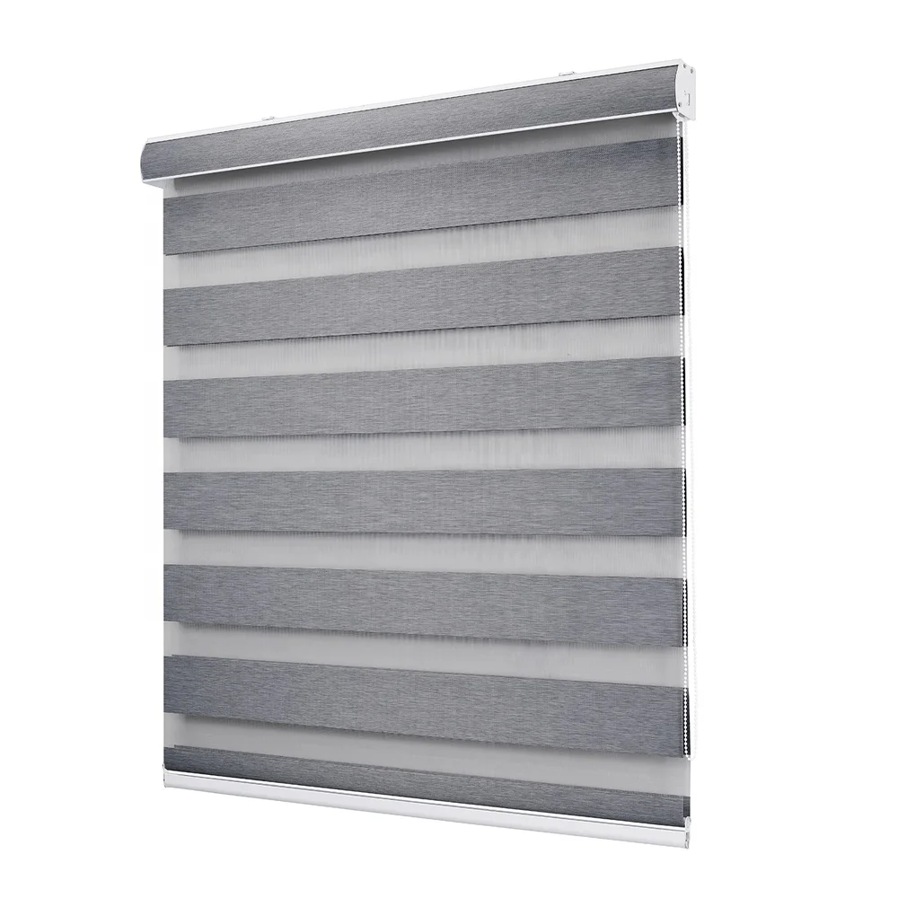 Горизонтальные новые дизайнерские жалюзи зебры разных размеров