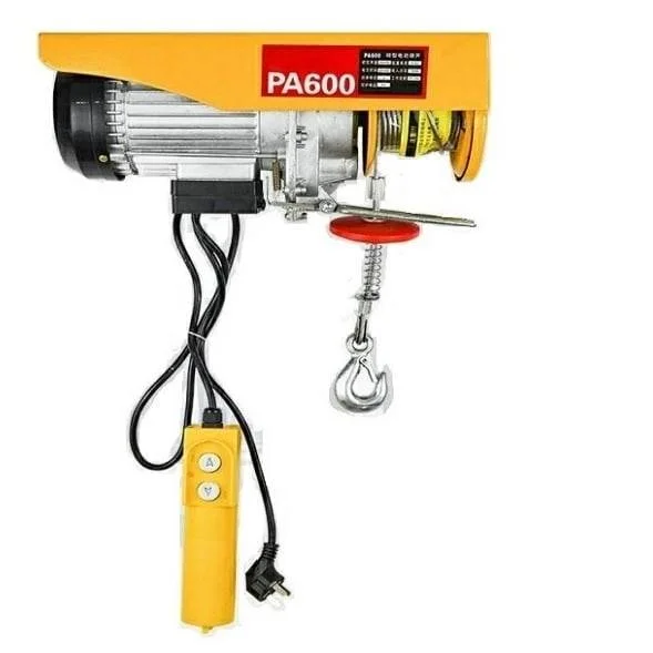 pa 400 pa 500 pa600d  pa800  pa1000d pa 1200 square wire rope small mini   electric hoist