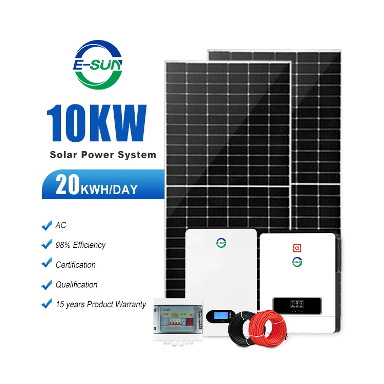Home generators 25-year lifespan 5KWH 5KW lifepo4 100ah battery solar panel energy system  10KW 10KWH 220V high efficiency