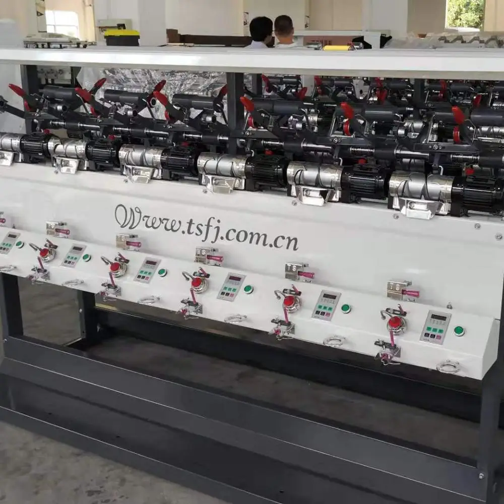 
electric motor soft Sewing yarn winding machine textile machinery factory 