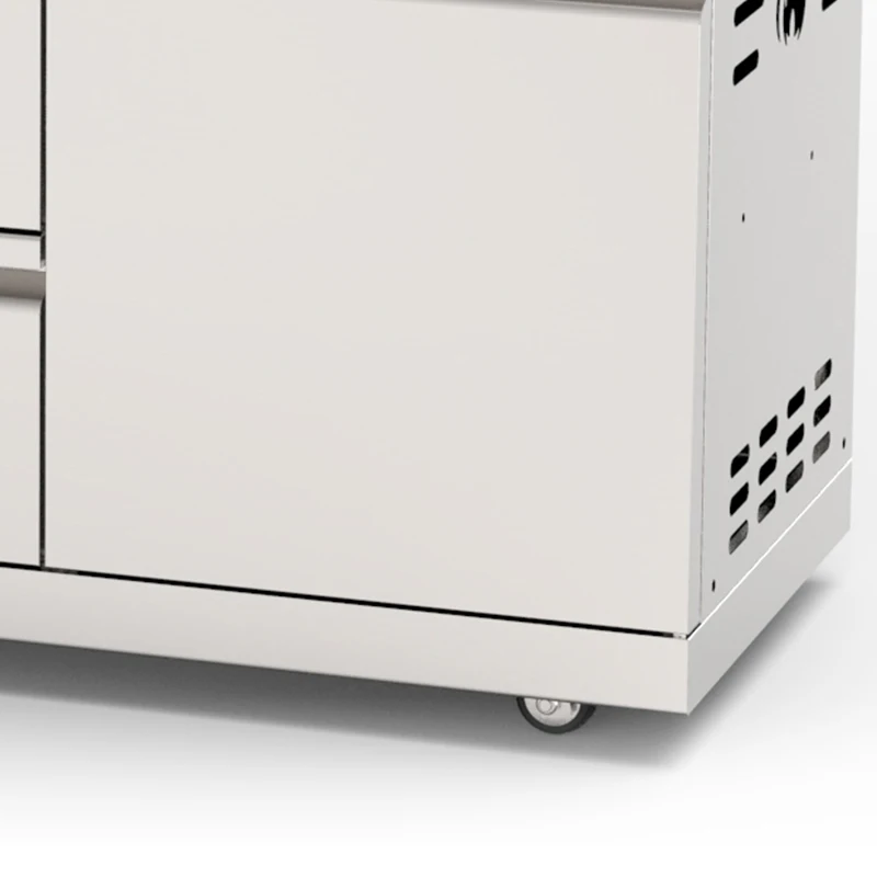 Outdoor Backyard Camping Family Party Trolley Barbecue Grill Smokeless Bbq Grill