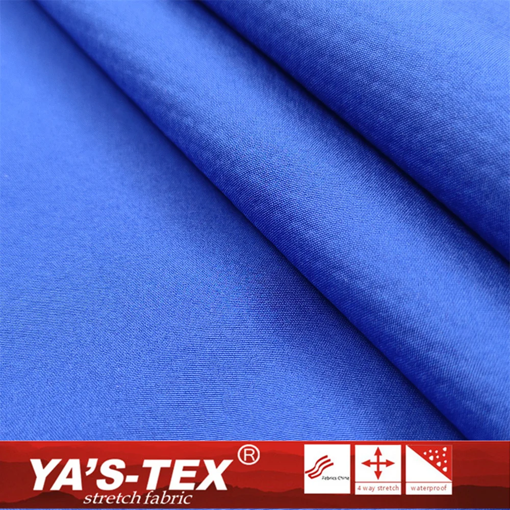 Waterproof 3 layers bonded fabric Polyester Spandex fabric laminated TPU film bonding knitted Mesh Fabric for Sports Garment
